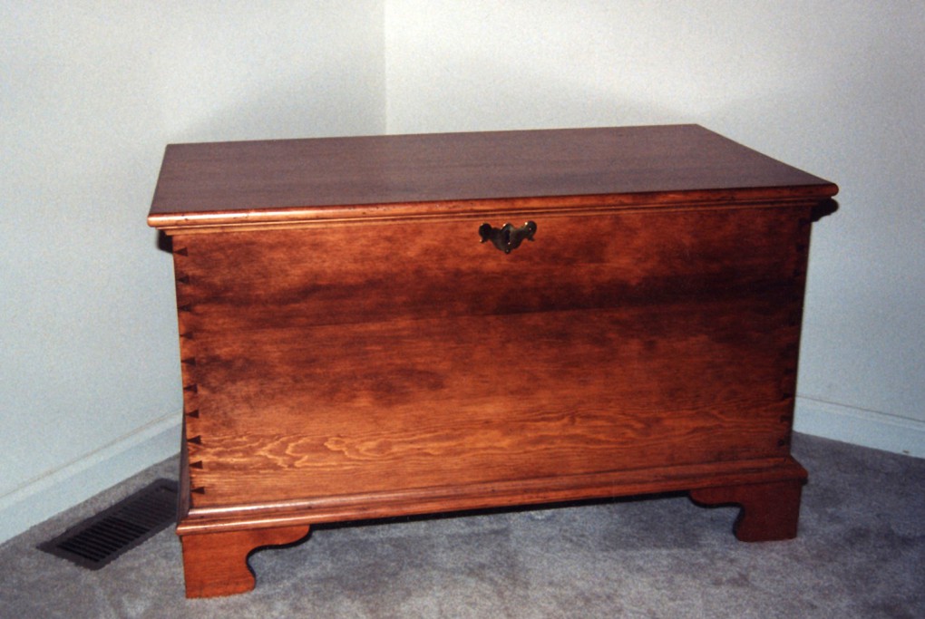 custom blanket chest