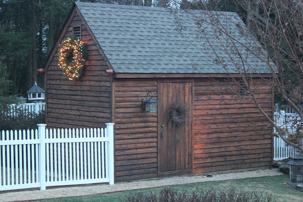 Storage shed addition