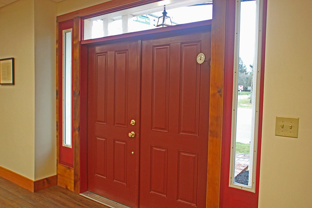 custom entryway trim