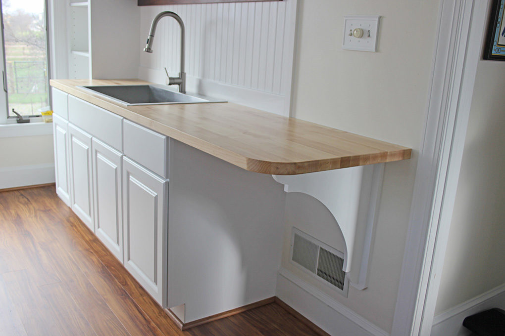 custom woodworking mudroom sink