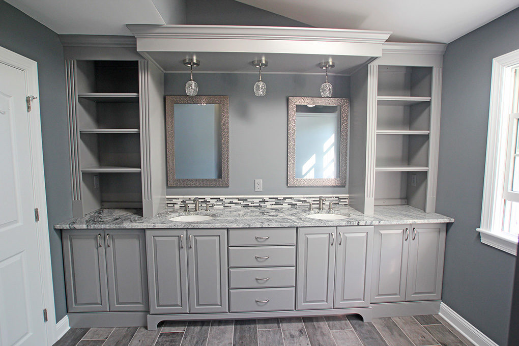 master bath remodel double sink vanity